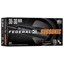 Federal Fusion Subsonic Rifle Ammunition .30-30 Win 170gr SP 1000 fps 20/ct - Federal