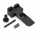 Wilson Combat Ruger GP100 Serrated Blade Handgun Sight Rear Square Notch Black - Wilson-Combat