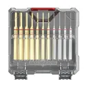 Real Avid Accu-Punch 11-Piece Standard Brass & Steel Pin Punch Set - Real-Avid