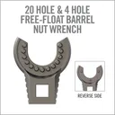 Real Avid Master-Fit Free-Float Barrel Nut Wrench - Real-Avid