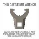 Real Avid Master-Fit Thin Castle Nut Wrench - Real-Avid