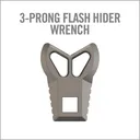 Real Avid Master-Fit 3 Prong Flash Hider Wrench - Real-Avid