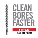 Real Avid Bore-Max Speed Brush .243 - Real-Avid
