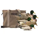 Hidgon Magnum Mallard Foam Filled Flocked Heads Duck Decoys 6/ct with Slot Bag - Higdon-Outdoors