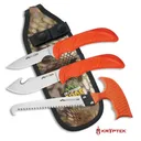 Outdoor Edge WildGuide 3-Piece Field Dressing Combo with Caping Knife/Skinner/Saw - Outdoor-Edge
