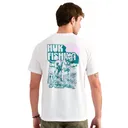 Huk Bait 'N Fetch Short Sleeve Tee White L - Huk