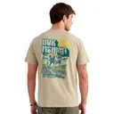Huk Bait 'N Fetch Short Sleeve Tee River Rock Heather M - Huk