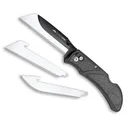 Outdoor Edge RazorWork Folding Knife with 3 3" Blades Black - Outdoor-Edge