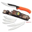 Outdoor Edge Razormax Replaceable Fixed Knife Orange 5" Boning Blade Orange - Outdoor-Edge