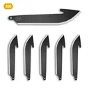 Outdoor Edge 3.0" Drop-Point Blade Pack Black 6/ct - Outdoor-Edge