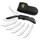 Outdoor Edge RazorPro G Replaceable Blade Folding Knife 3-1/2" Drop Point Blade Black - Outdoor-Edge