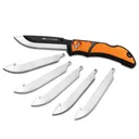 Outdoor Edge RazorEDC Lite Replaceable Blade Folding Knife 3-1/2" Drop Point Blade Orange - Outdoor-Edge