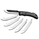 Outdoor Edge RazorEDC Lite Replaceable Blade Folding Knife 3-1/2" Drop Point Blade Grey - Outdoor-Edge