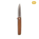 Outdoor Edge Peleus Folding Knife 3-3/10" Clip Point Blade Wood - Outdoor-Edge