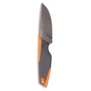 Outdoor Edge Vantex Fixed Knife 3-1/2" Drop Point Blade with Sheath - Outdoor-Edge