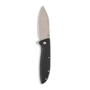 Outdoor Edge Brutus Folding Knife 3-3/10 Modified Sheepsfoot Black - Outdoor-Edge