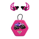 Axil Monster Jam X30i Ear Plugs 15dB or 19dB Sparkle Smash Pink - Axil