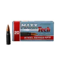 Maxxtech NFR Steel Case Rifle Ammunition 7.62x39mm 123gr FMJ 2330 fps 20/ct - Maxxtech