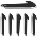 Outdoor Edge 3" Sheepsfoot Blade Pack Black 6/ct - Outdoor-Edge