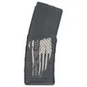 Black Rain Ordnance We The People Tattered Flag Rifle Magazine 5.56x45 NATO 30/rd - Black-Rain-Ordnance