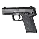 Hogue Wrapter Adhesive Grip H&K USP Medium Grip Module Heavy Grit Texture Black - Hogue