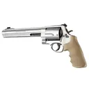 Hogue OverMolded Rubber Tamer Conversion Monogrip S&W K/L/N/X/Z-Frame Revolvers Round Butt FDE - Hogue
