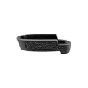 Hogue OverMolded Rubber Grip Extension Base Pad for S&W M&P 9 Shield Plus 13rd Magazines Black - Smith-Wesson