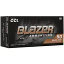 CCI Blazer Brass Handgun Ammunition .357 Mag 158gr FMJ 1250 fps 50/ct - Cci