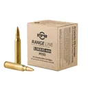 PPU RangeLine Rifle Ammunition 5.56X45 NATO 55gr FMJBT 3240 fps 1000/rd (50 boxes of 20ct) - Ppu
