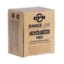 PPU RangeLine Rifle Ammunition 7.62X51 NATO 145gr FMJ 20/rd - Ppu