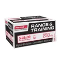 Norma Range & Training Rifle Ammunition 5.45x39 62gr FMJ 2624 fps 250/ct - Norma