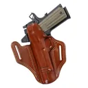 Galco Combat Master 2.0 Belt Holster for Glock 17 Gen 1-6 With or Without Red Dot Tan RH - Galco