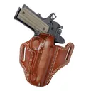 Galco Combat Master 2.0 Belt Holster for Glock 19 Gen 1-6 With or Without Red Dot Tan LH - Galco