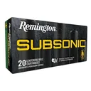 Remington Subsonic Rifle Ammunition 45-70 Govt 300gr HP 1000 fps 20/ct - Remington