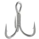Owner ST66 Treble Hook Size 3/0  Chrome 6pk - Natchez Shooting & Outdoors