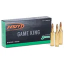 HSM GameKing Rifle Ammunition 25 WSSM 117gr JSP 2874 fps 20/ct - Hsm