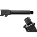 Combat Armory Glock 19 Gen 1-5 Threaded Handgun Barrel Black - Combat-Armory