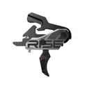 Rise Blitz G2 AR Trigger 3.5lb Curved Black with Interchangeable Blade - Rise-Armament