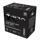 Migra Waterfowl Steel Stacked Load Shotshell 12ga 3" 1-1/4oz 1445 fps #1 & #3 25/ct - Migra-Ammunitions-Llc