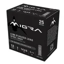 Migra Waterfowl Steel Stacked Load Shotshell 12ga 3" 1-1/4oz 1445 fps #2 & #BB 25/ct - Migra-Ammunitions-Llc