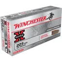 Winchester Super-X Rifle Ammunition .223 Rem 55 gr. JSP 3240 fps 20/ct - Winchester