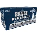 Fiocchi Rifle Shooting Dynamics Rifle Ammunition .223 Rem 62 gr FMJBT 3000 fps 50/rd - Fiocchi Ammo