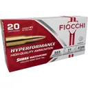 Fiocchi Hyperformance Match Rifle Ammunition .223 Rem 77 gr HPBT 2725 fps 20/ct - Fiocchi