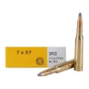 Sellier & Bellot Rifle Ammunition 7x57mm 173 gr SPCE 725 fps 20/ct - Sellier-Bellot