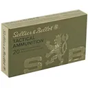 Sellier & Bellot Rifle Ammunition 7.62x39mm 123 gr FMJ 2420 fps 20/ct - Sellier-Bellot