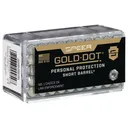 Speer Gold Dot Short Barrel Personal Protection Rimfire Ammunition .22 WMR 40 gr HP 1050 fps 50/ct - CCI