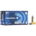 Federal Champion Target SLD Rimfire Ammunition .22 LR 40 gr 1240 fps 50/ct - Federal