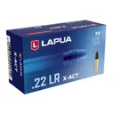 Lapua X-ACT Target Rifle Ammunition .22 LR 40 gr LRN 1072 fps 50/rd - Lapua