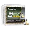 Remington 22 Target Rimfire Ammo .22 LR 40 gr RN 1150 fps 100/ct - Remington