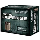 Liberty Civil Defense Handgun Ammunition 10mm Auto 60 gr SCHP 2400 fps 20/ct - Liberty-Ammunition